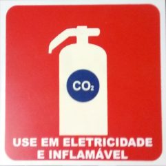 Placas Equipamentos de Incêndio